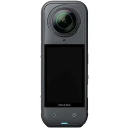 Insta360 Cámara Digital Deportiva X5, 8K, 360°, Negra, Lentes Reemplazables, Estabilización FlowState, Batería 208 min, Resistente IP68, Ref: INX5STB1